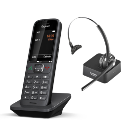 Gigaset S700H PRO DECT Telefon für FritzBox inkl. schnurlosem Freevoice Nimbus II Bluetooth Headset