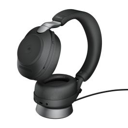 JABRA Evolve2 85 Stereo MS Bluetooth Headset mit Ladestation