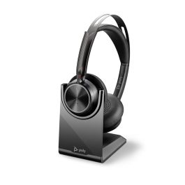 Poly Voyager Focus 2 UC Bluetooth Headset USB-A mit Ladestation