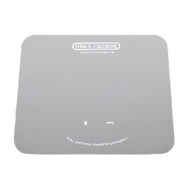 Man & Machine Sterilisierbares Silikon Mauspad  - 5er Pack