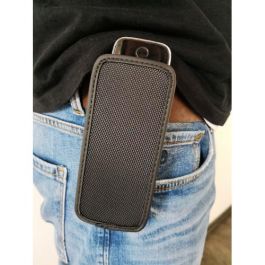 CasYy universal DECT Telefon Tasche, Nylon mit Gürtelschlaufe, schwarz