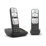 Gigaset A690A Duo Schnurlostelefon, schwarz