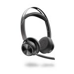 Poly Voyager Focus 2 Bluetooth Headset UC mit USB-A Adapter BT700