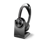 Poly Voyager Focus 2 UC Bluetooth Headset USB-C mit Ladestation