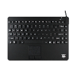 Man & Machine Slim Cool Plus Hygienetastatur (IP68) - schwarz