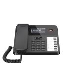 Gigaset DESK 600 schwarz schnurgebundenes Tisch- und Wandtelefon 