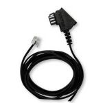 Anschlußkabel, TAE-Stecker auf Western RJ11, TAE/F, fürTelefone, 6m
