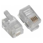 Westernstecker RJ10, 4/4 