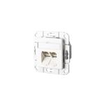 Anschlussdose E-DAT C6 8/8(8) UPk Cat.6, LSA, reinweiss