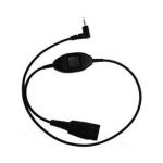 Jabra Headset Anschluss Kabel mit 2,5mm Klinkenstecker