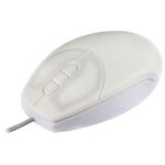 Ateg MedicalMouse mit 2 Tasten und Scrollfunktion , USB, IP68, weiß