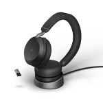 JABRA Evolve2 75 Bluetooth Stereo MS USB-A LS black