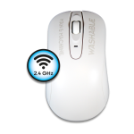 Man & Machine C Mouse Washable Wireless Hygiene Maus