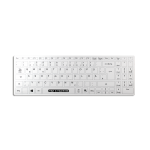 Man & Machine ITS COOL FLAT Hygiene Tastatur mit Cover aus Latex