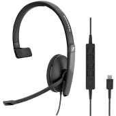 Sennheiser SC 130 USB-C monaural mit Call Control am Kabel