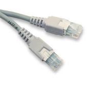 Patchkabel, Netzwerkkabel CAT.7, 10 Gigabit, 1:1, S/FTP, 2m, grau