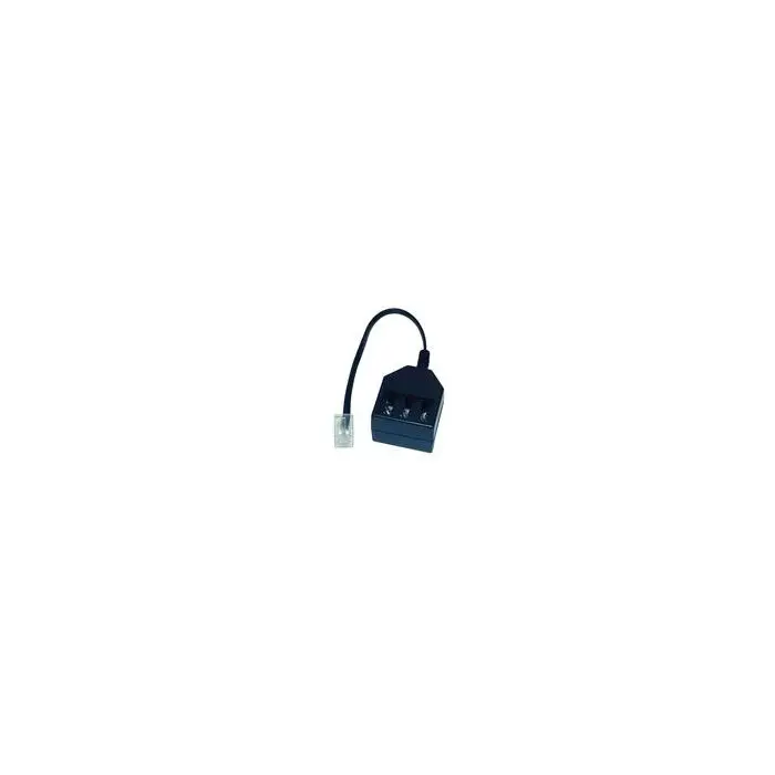 Adapter, TAE-Westerntechnik, 8-polig, RJ45