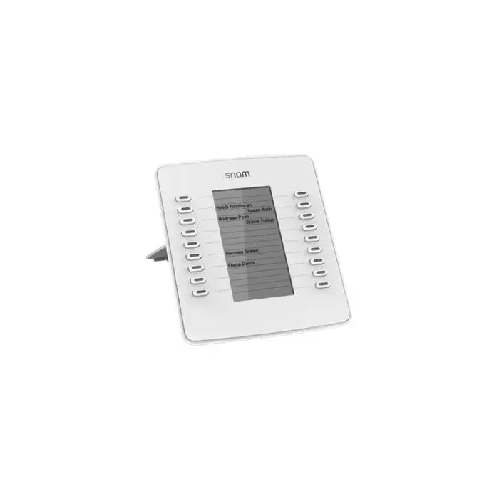 snom D7 Tastenerweiterung für snom D715/D725/D745/D765/D785 weiss