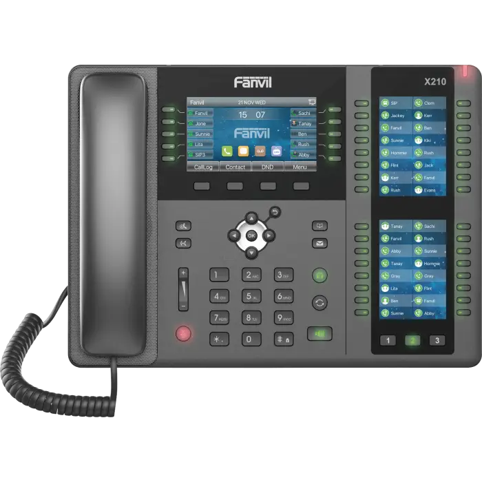 Fanvil X210 Business SIP Telefon schwarz