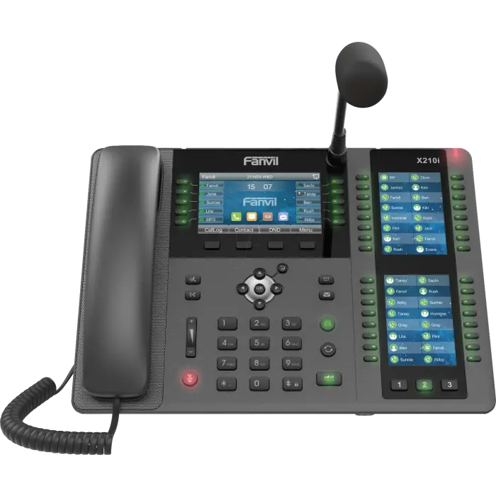 Fanvil X210i Paging Console SIP Telefon schwarz