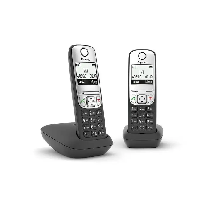 Gigaset A690 Duo Schnurlostelefon, schwarz