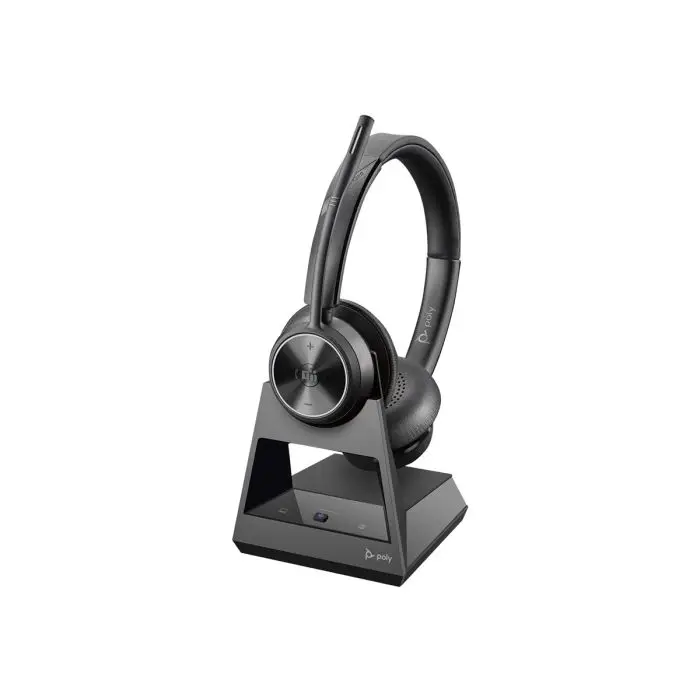 Poly Savi 7320 Office DECT-Headset für Tischtelefon, PC/Notebook für Microsoft Teams zertifiziert