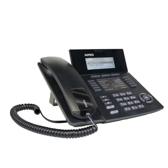 AGFEO Systemtelefon ST54 IP SENSORfon schwarz