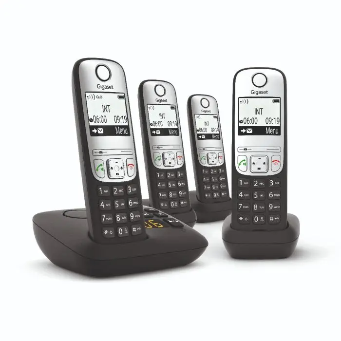 Gigaset A690A Quattro Schnurlostelefon, schwarz