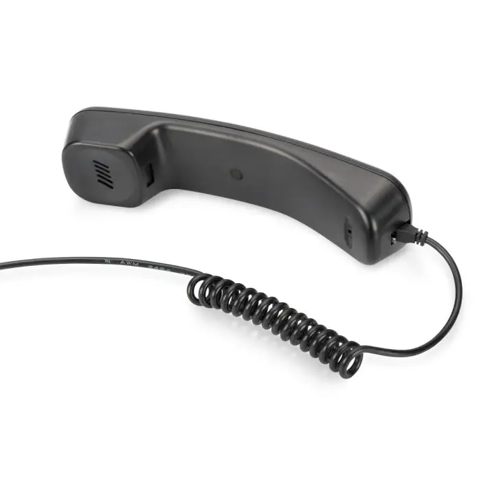DIGITUS USB Telefonhörer inkl. 1.80-1.90m Kabel