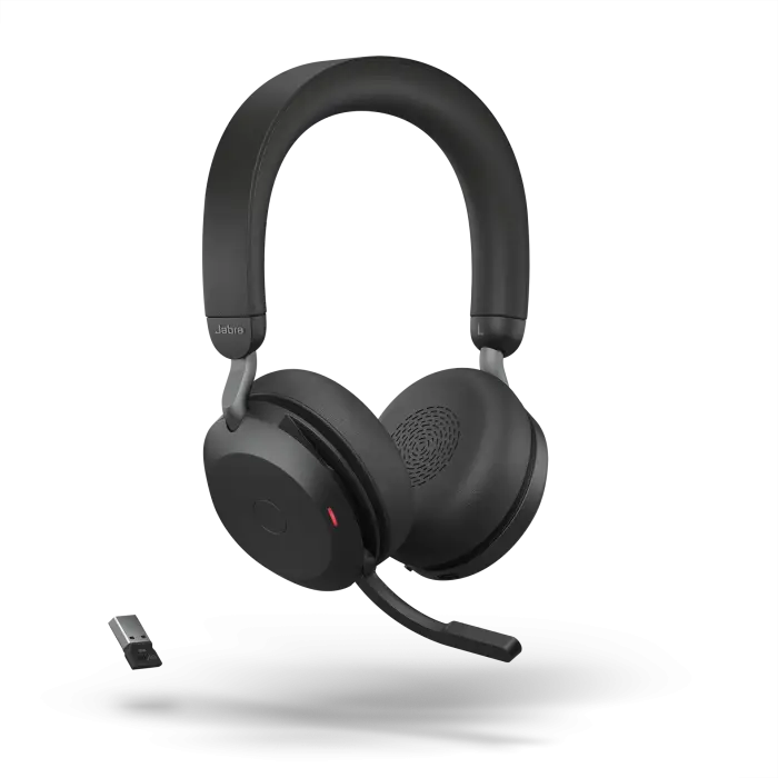 JABRA Evolve2 75 Bluetooth Stereo UC USB-A Black