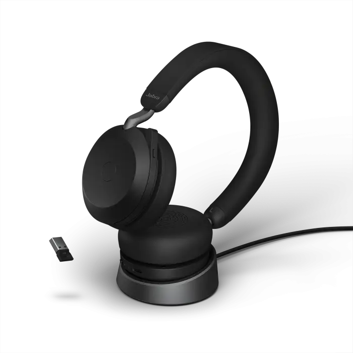 JABRA Evolve2 75 Bluetooth Stereo UC USB-A LS black