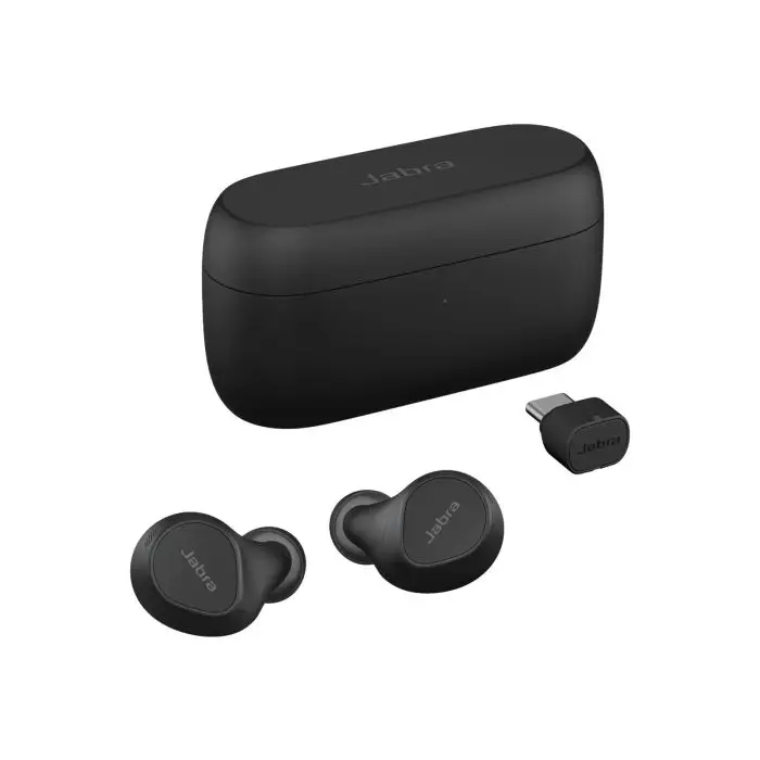 Jabra Evolve2 Buds UC mit USB-C Dongle Bluetooth Headset - für PC und Handy