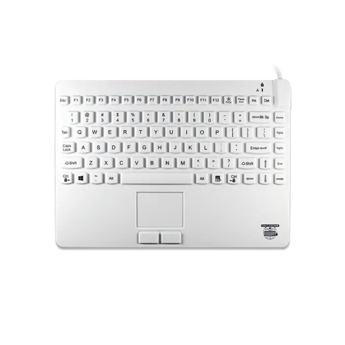 Man & Machine Slim Cool Plus Hygienetastatur (IP68) - weiß