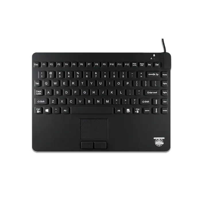 Man & Machine Slim Cool Plus Hygienetastatur (IP68) - schwarz
