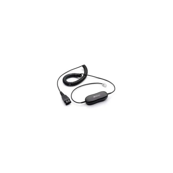Jabra Anschlusskabel GN1200 (QD auf RJ10) glatt , 0,8m