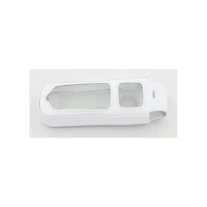Ledertasche "Wave" für DECT D3 mit Rotationsclip , weiß