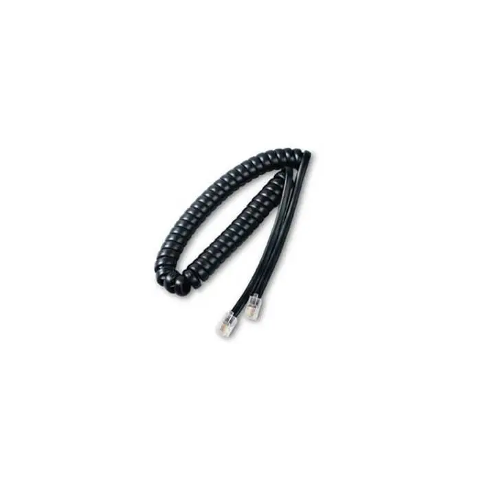 Hörerkabel 4-polig, 4-adrig schwarz 1,5 m