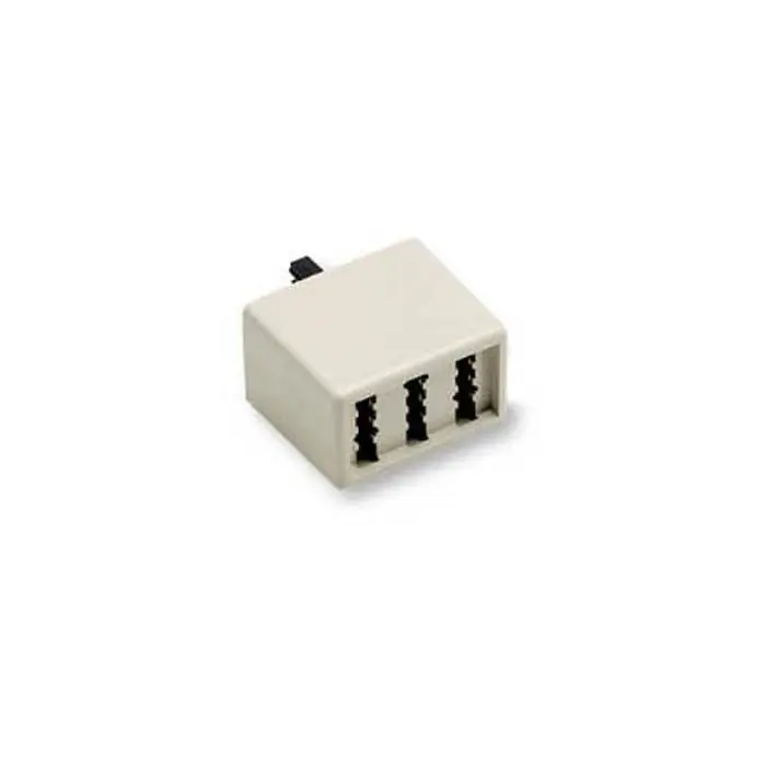 Telefon-Adapter, 3fach Anschlußbuchse