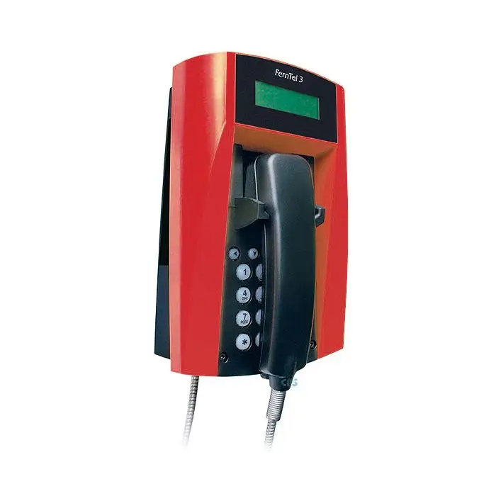FHF  FernTel 3 Tefefon, schwarz/rot, mit Display