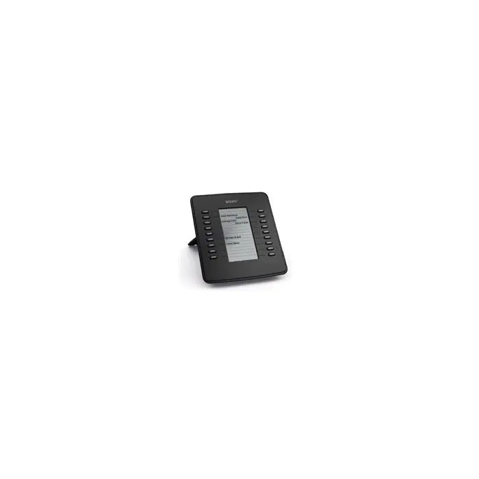 SNOM D7 schwarz Tastaturerweiterung für SNOM D715/D725/D765 