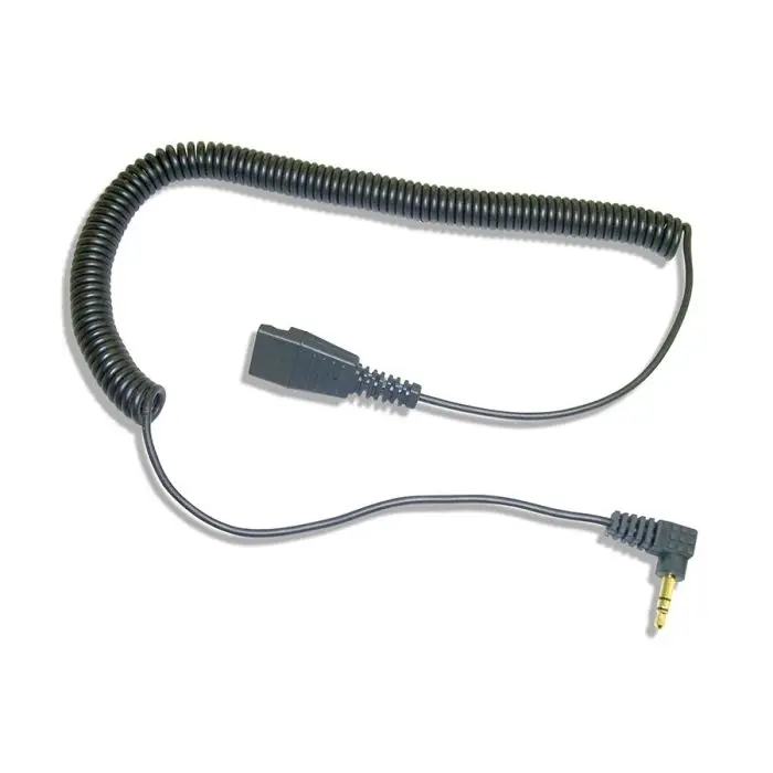 freeVoice Spiralkabel mit 3.5mm Stecker und QD