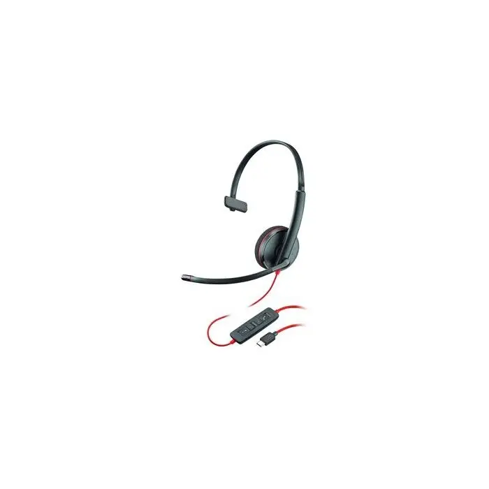 Plantronics Headset Blackwire C3210 monaural USB-C