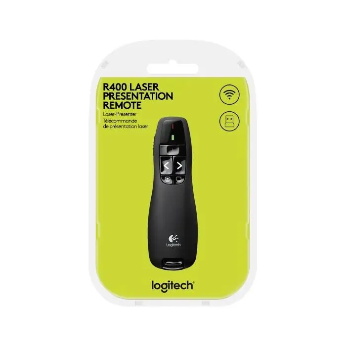 Logitech Presenter R400, Wireless