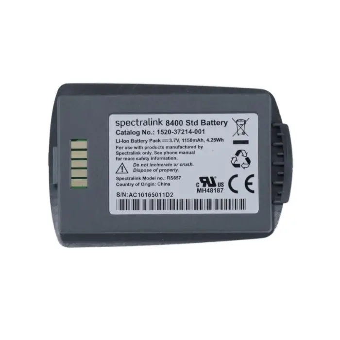 Akku Spectralink 84-Ser , 8400, 8440, 8441, 8450, 8452, 8453 - Extended
