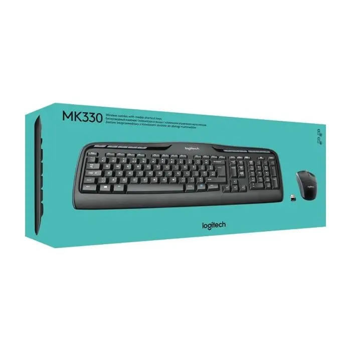 Logitech Tastatur/Maus MK330, Wireless