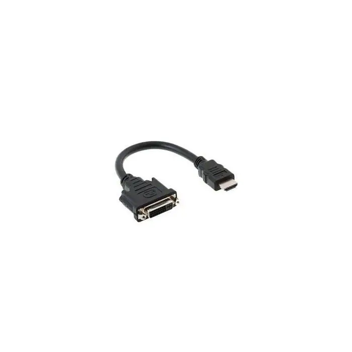 Delock Adapterkabel HDMI St > DVI 24+1 Bu ca.20cm