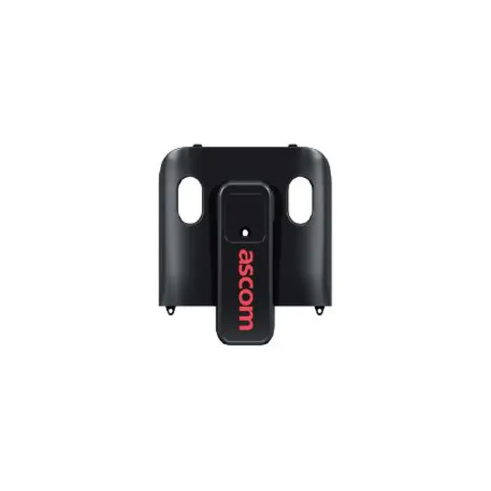 ASCOM 660585 - Cover Rückseite (mit Gürtelclip) passend für Myco 3 Smartphones - in schwarz 