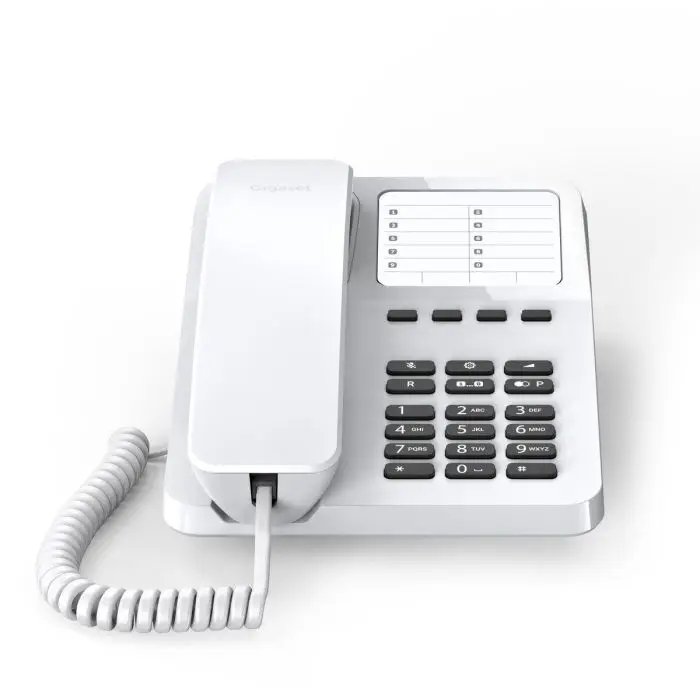 Gigaset DESK 400 schnurgebundenes Telefon, weiß