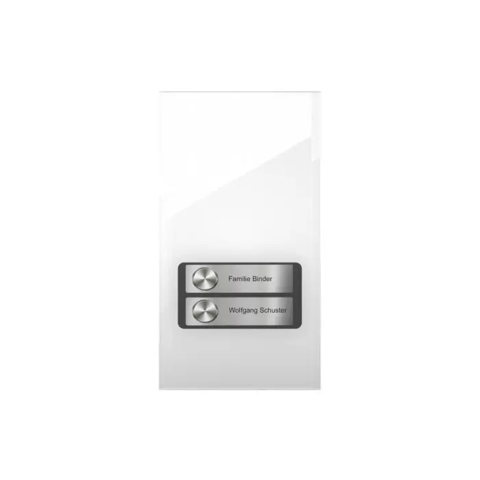 DoorLine Pro Exclusive - Türsprechstelle - weiß - mit Touch-Display