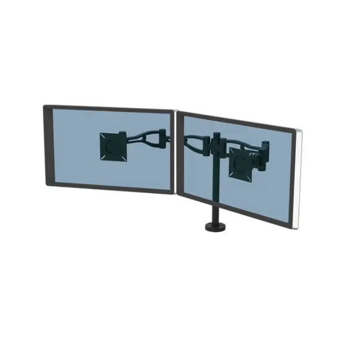 Fellowes Doppelmonitorarm Vista mit Klemmhalterung